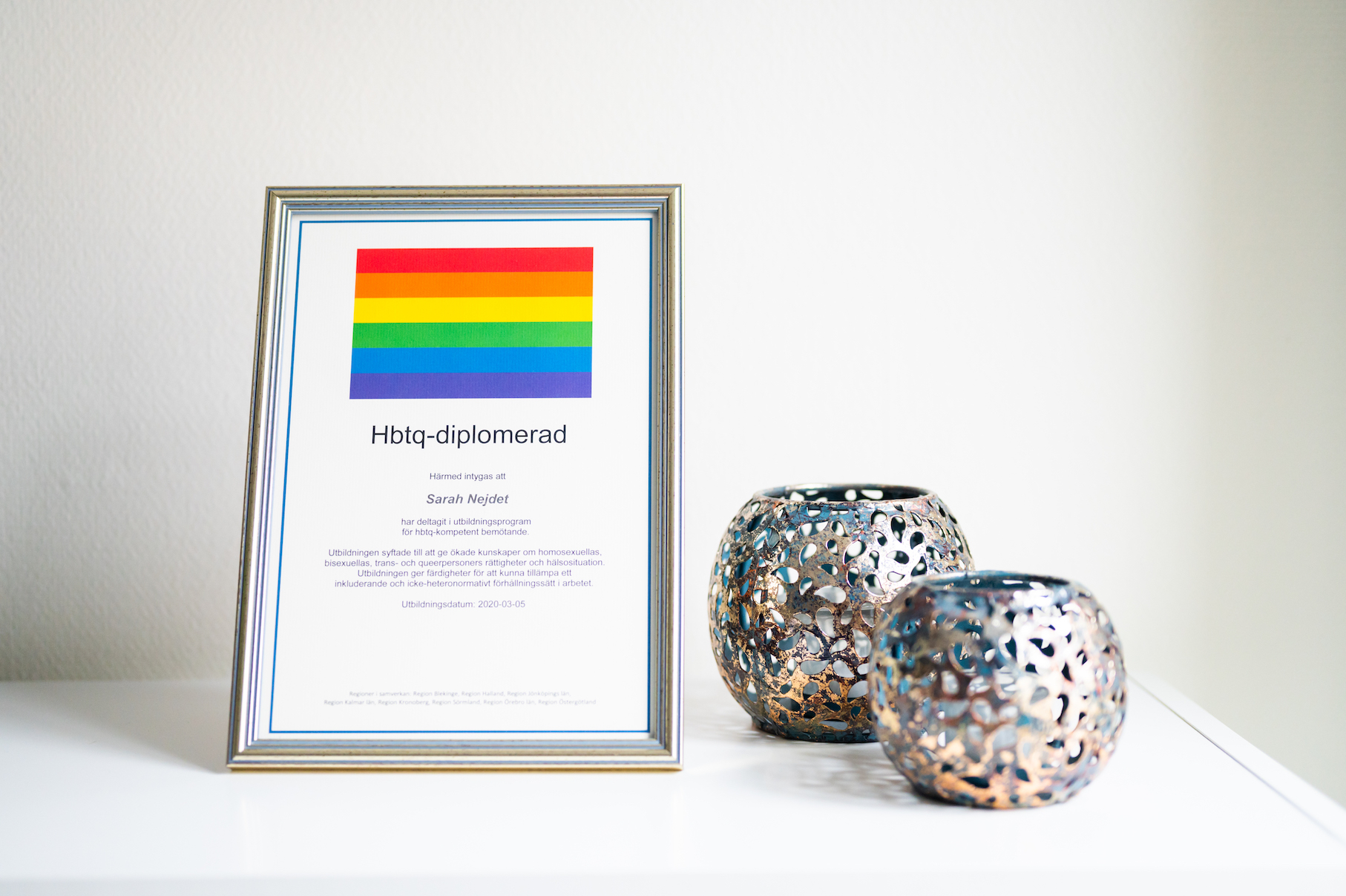 5505 Hbtq diplom